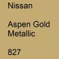 Preview: Nissan, Aspen Gold Metallic, 827.